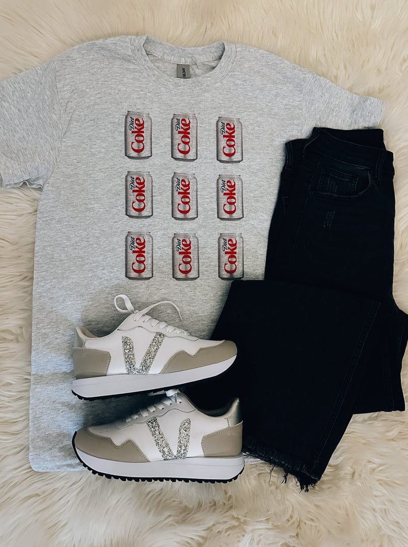 Diet Coke Grid Graphic Tee (S-2XL)