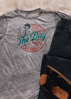 Have The Day You Deserve Acid Wash Tee (S-2XL)