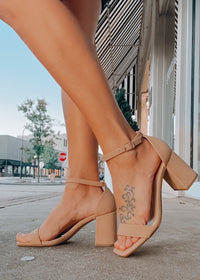 Only One For Me Nude Heels