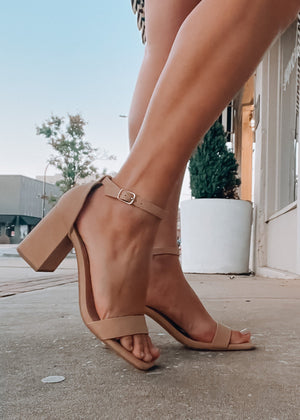 Only One For Me Nude Heels