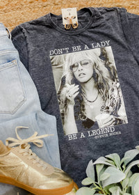 Acid Wash Stevie Nicks Graphic Tee (S-XL)