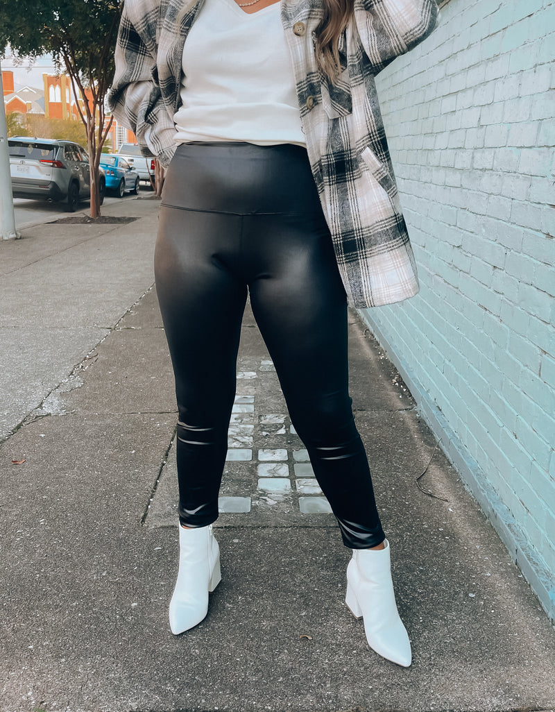 Dangerous Moves Leather Leggings (S- XL)