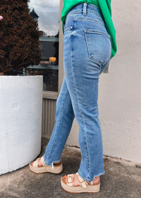 Back & Better Tummy Control Cropped Jeans