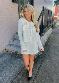 Meant To Be Here Tweed Two Piece Set