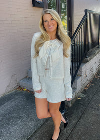 Meant To Be Here Tweed Two Piece Set