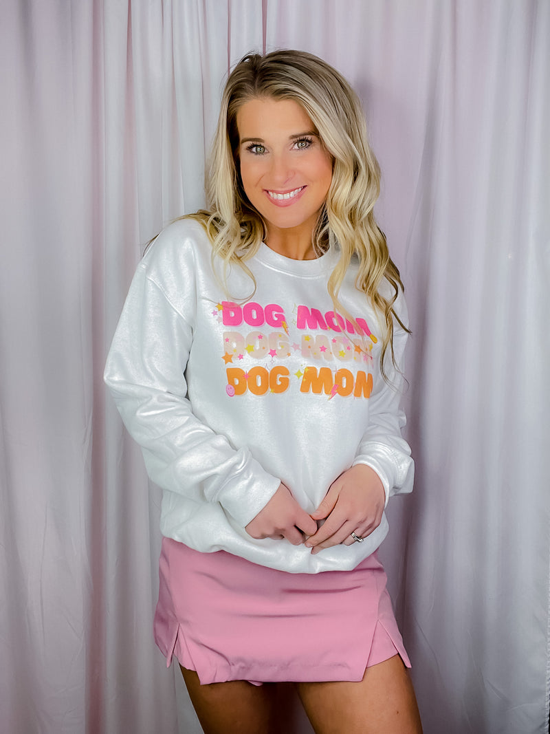 Retro Dog Mom Sweatshirt (S-2XL)