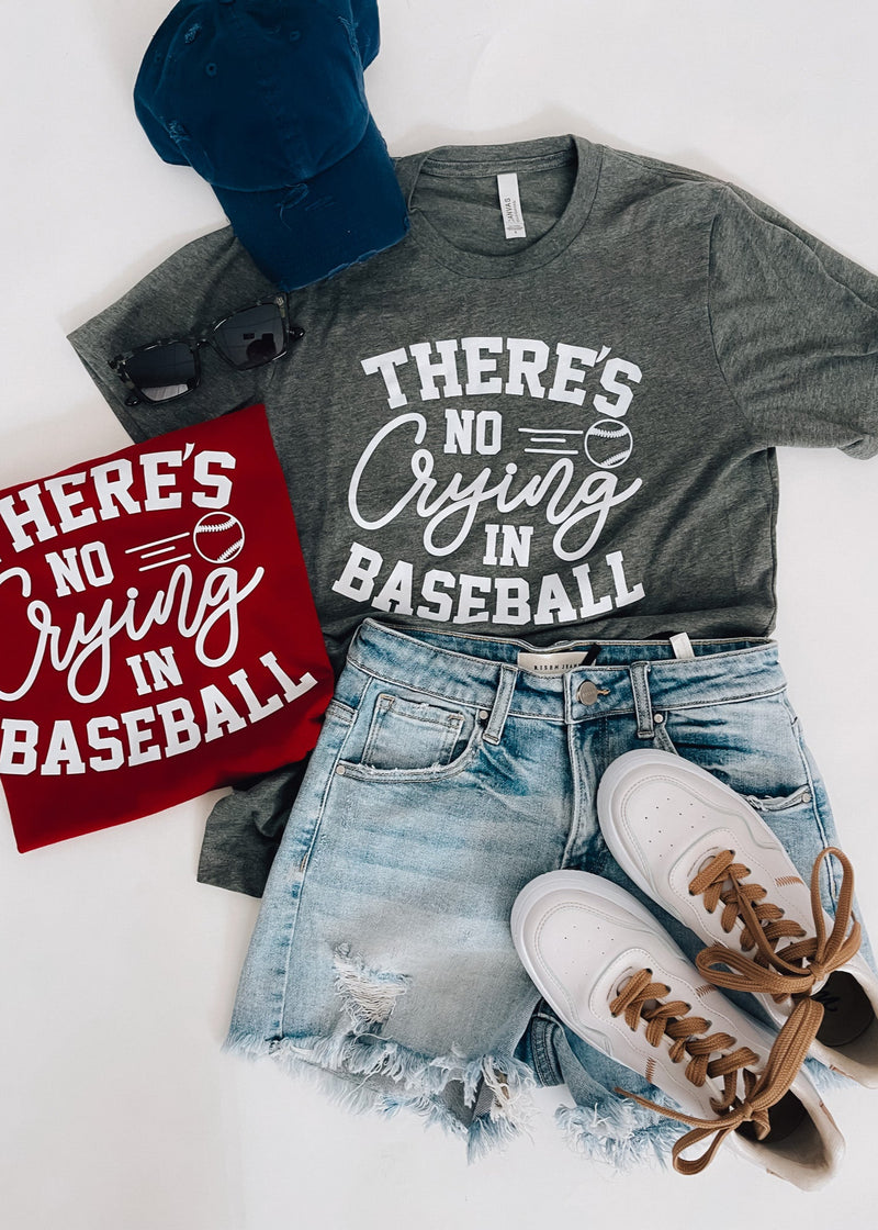 No Crying In Baseball Tee (S-3XL)