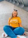 Score a touchdown in style with this Football Gameday Graphic Tee! Whether you're tailgating or watching from home, you'll be ready to cheer on your favorite team with this comfy, unisex design. This one's a surefire winner! Go long! ;)-MUSTARD