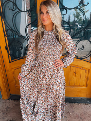 Take You There Floral Maxi Dress