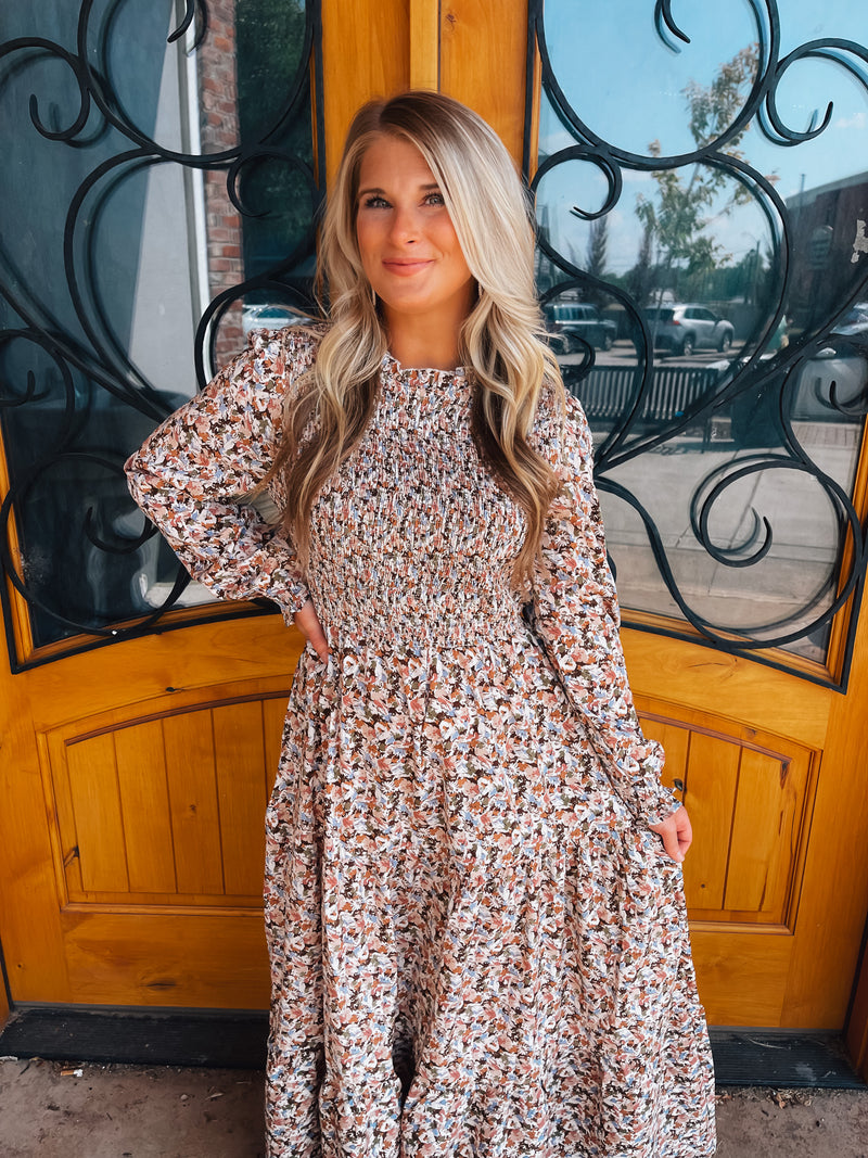 Take You There Floral Maxi Dress