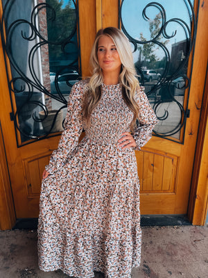 Take You There Floral Maxi Dress