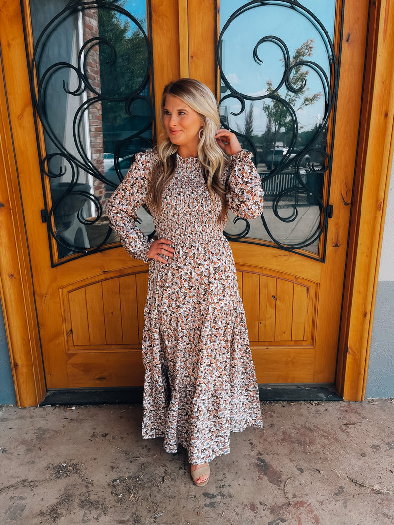 Take You There Floral Maxi Dress