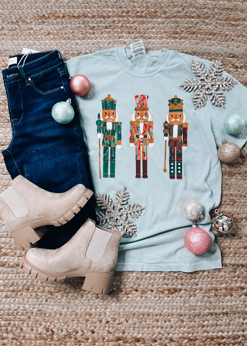 Watercolor Nutcracker Graphic Tee (S-2XL)