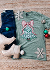 Chic Christmas Tree Graphic Tee (S-2XL)