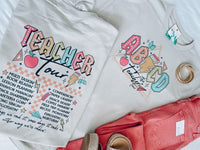 The Teacher Tour Graphic Tee (S-2XL)