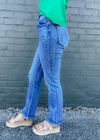 Chase Your Dreams Cropped Straight Jeans