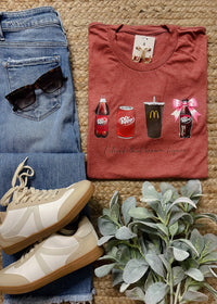 I Drink That Brown Liquor Dr Pepper Graphic Tee (XS-2XL)