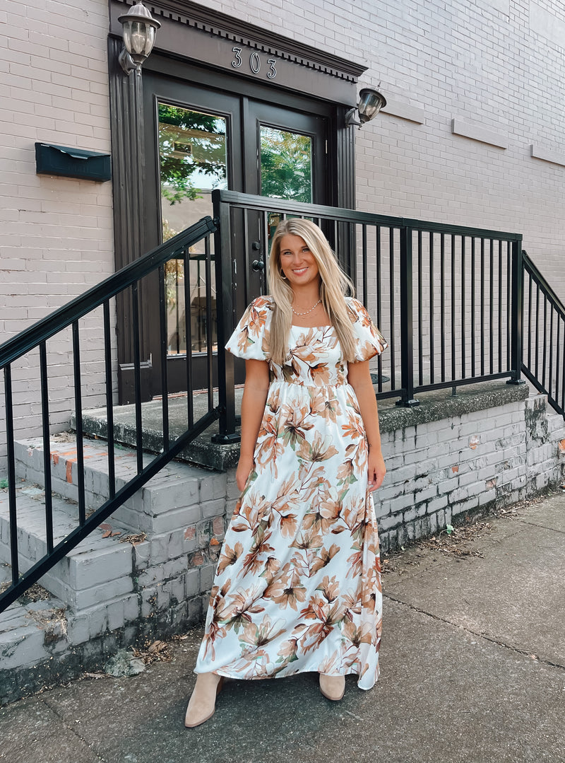 Waltz Through Time Maxi Dress