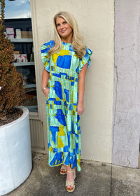 Keep Me Close Maxi Dress