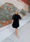 Simple Times Velvet Dress