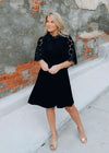 Simple Times Velvet Dress