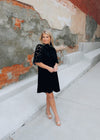 Simple Times Velvet Dress