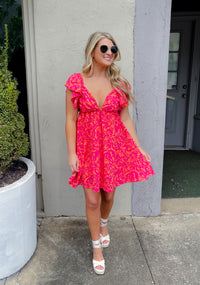 Ruffle Some Feathers Dress