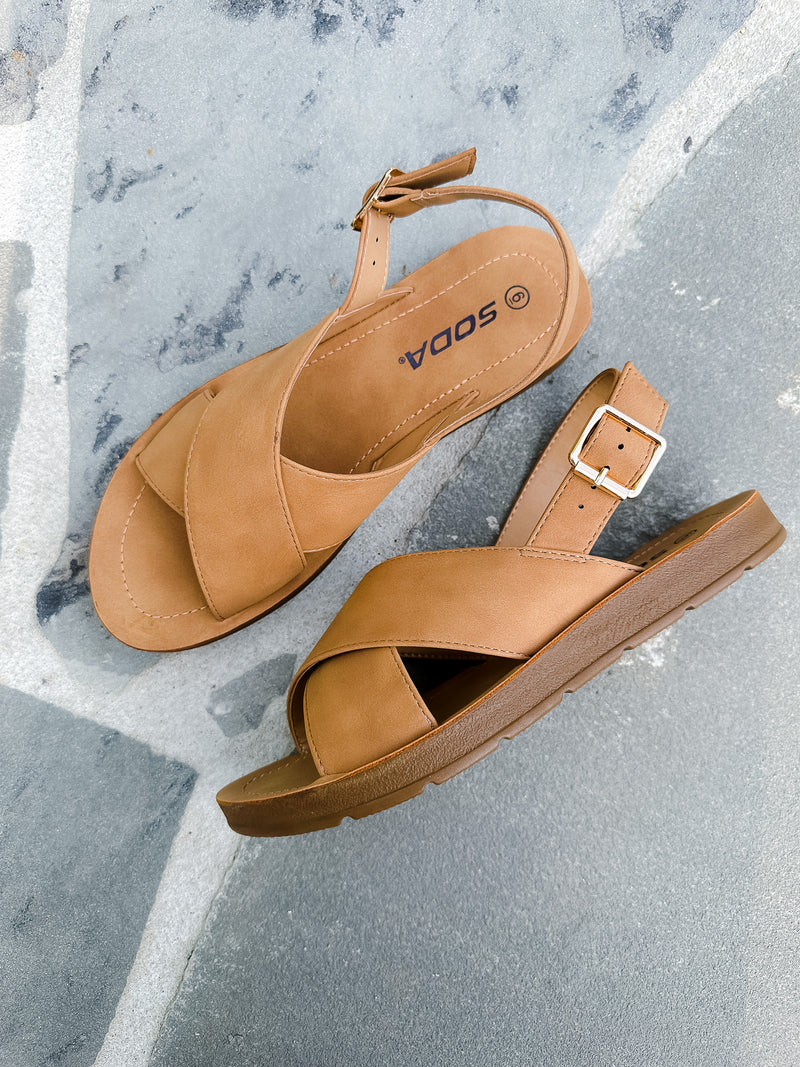 You'll be ready for anything on those sunny days with our Made For Sunny Days Sandals! With an adjustable ankle strap, our stylish sandals make it easy to elevate any summer look with a shoe made just for those bright, warm days. Put your best foot forward! 🌞