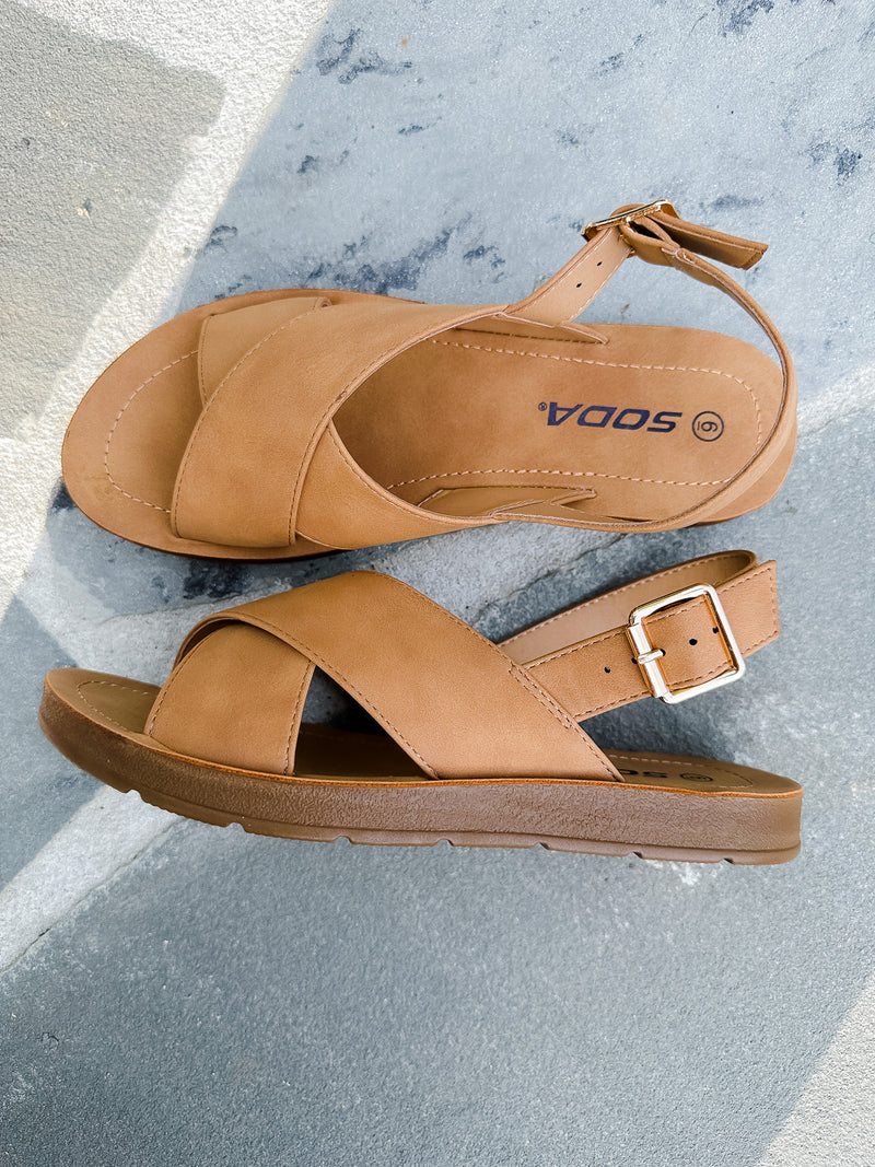 You'll be ready for anything on those sunny days with our Made For Sunny Days Sandals! With an adjustable ankle strap, our stylish sandals make it easy to elevate any summer look with a shoe made just for those bright, warm days. Put your best foot forward! 🌞