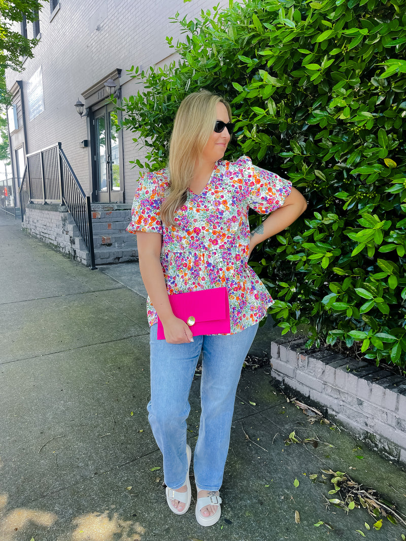 Blooming Emotions Floral Top