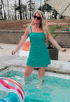 Lost In The Waves Tankini- Teal (S-XL)