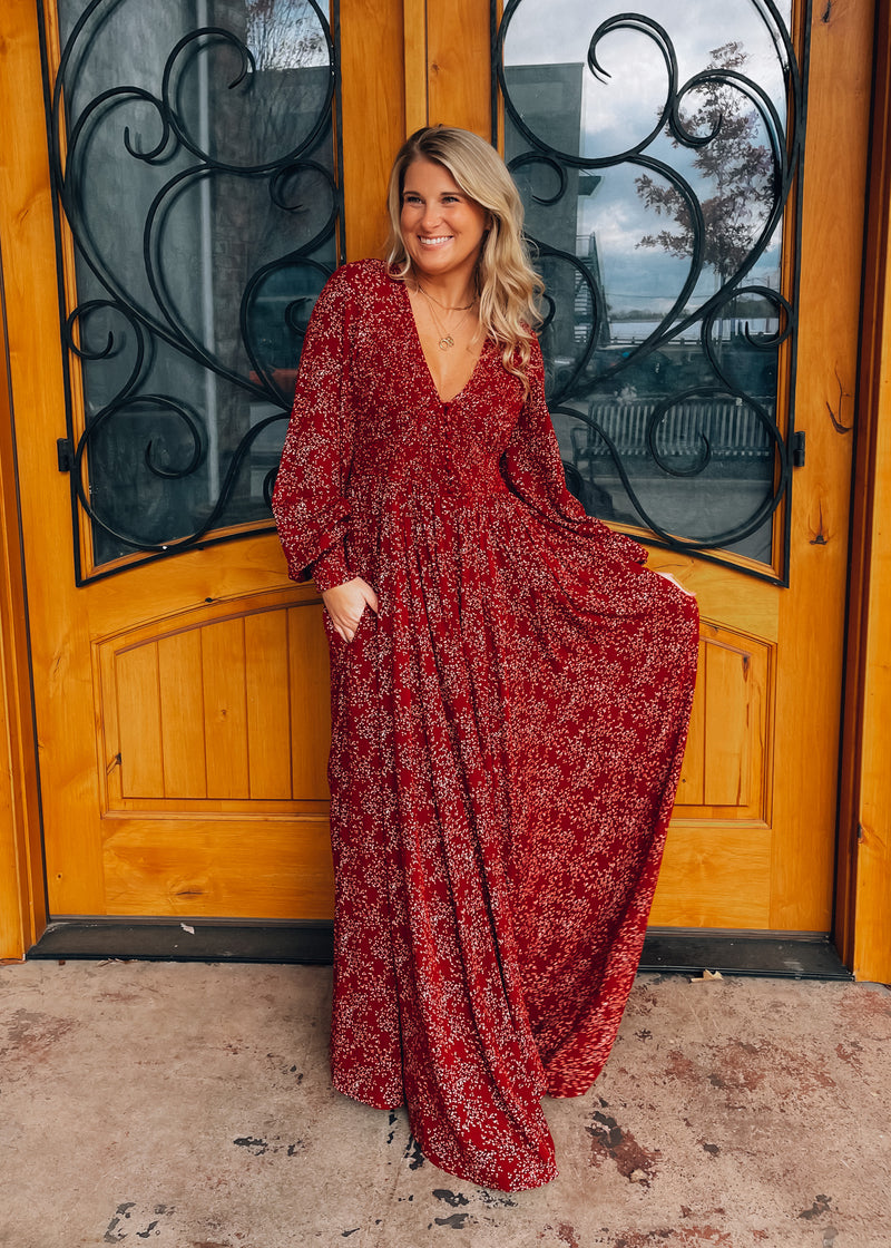 Over The Hills Maxi Dress