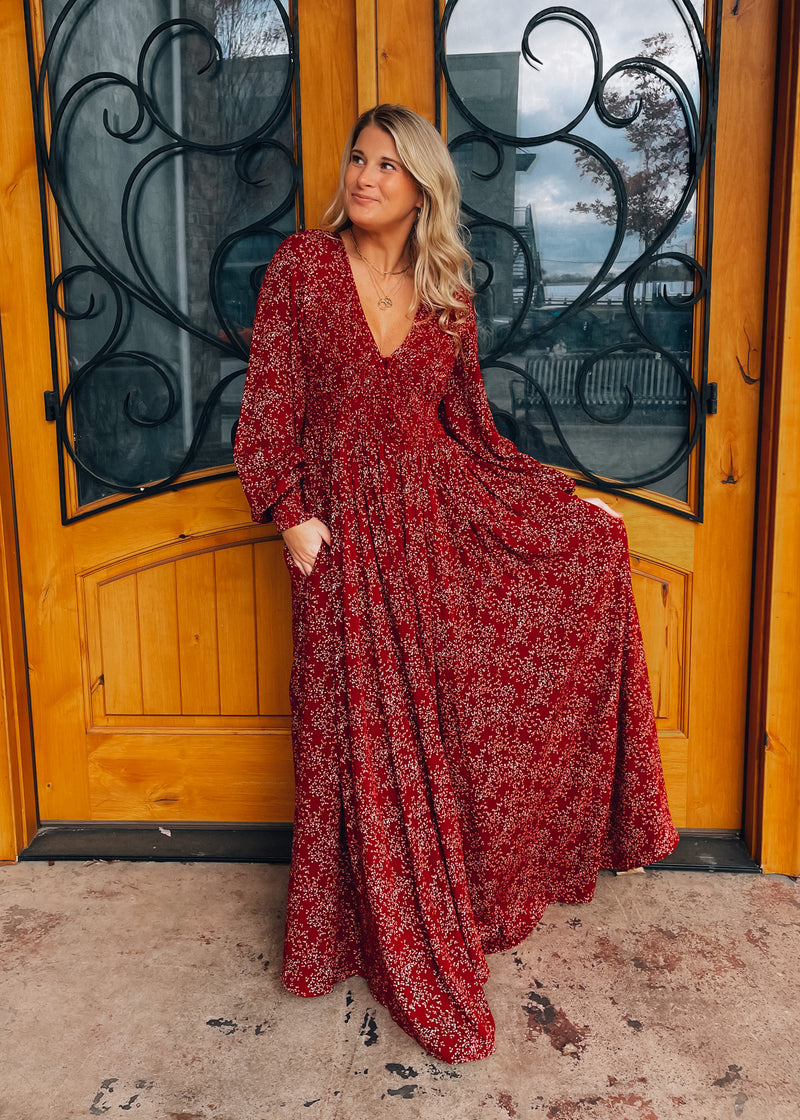 Over The Hills Maxi Dress