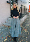 Check Your Style Woven Midi Skirt