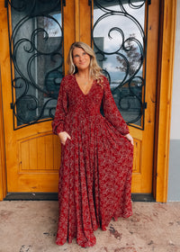 Over The Hills Maxi Dress