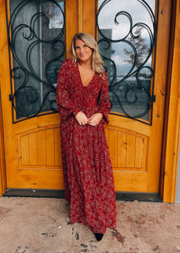 Over The Hills Maxi Dress