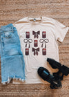 Dr Pepper Bow Grid Graphic Tee (S-2XL)