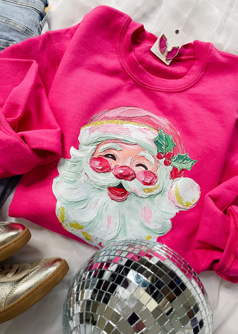 Painted Santa Sweatshirt (S-2XL)
