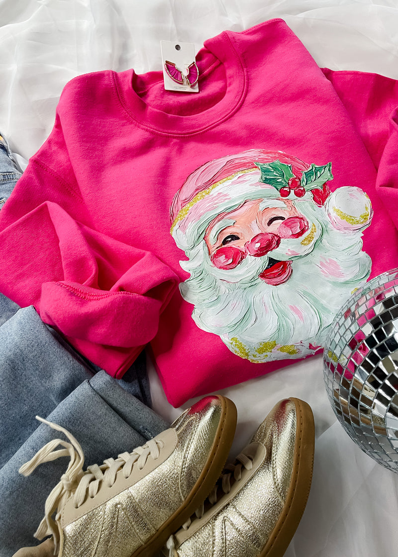 Painted Santa Sweatshirt (S-2XL)