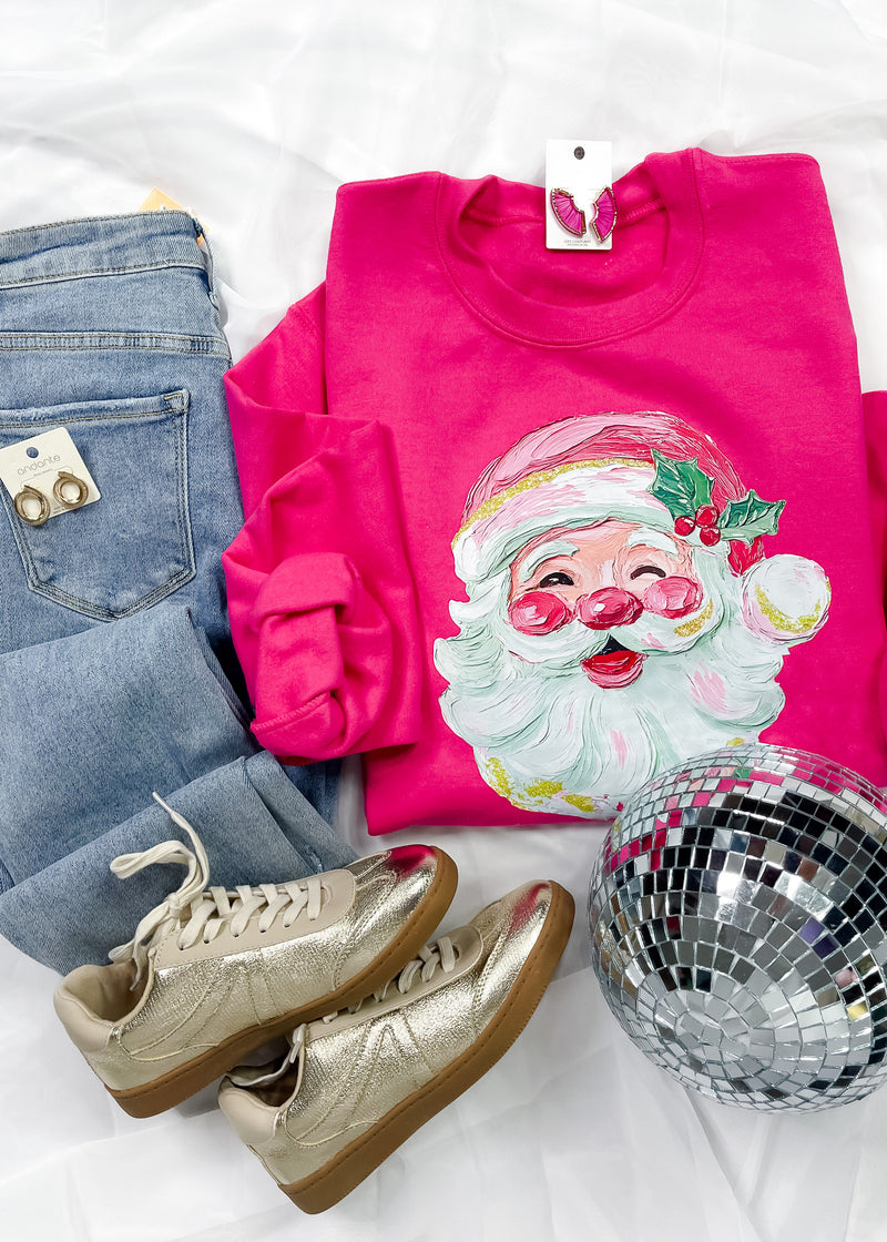 Painted Santa Sweatshirt (S-2XL)
