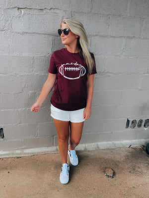 Football Game day Graphic Tee (S-2XL)