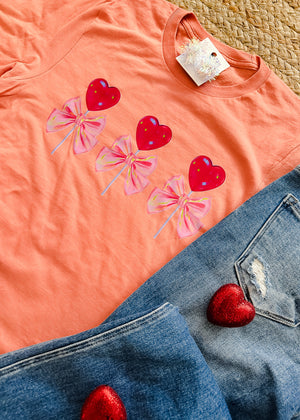 Heart Lollipop Graphic Tee (S-2XL)