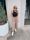 Don't Sweat It Acid Wash Wide Leg Pants (S-XL)