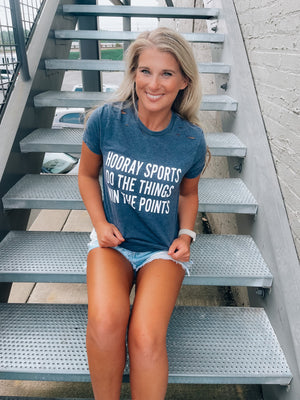 Hooray Sports Distressed Graphic Tee (S-XL)