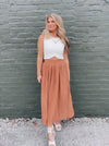 Confident Strides Midi Skirt