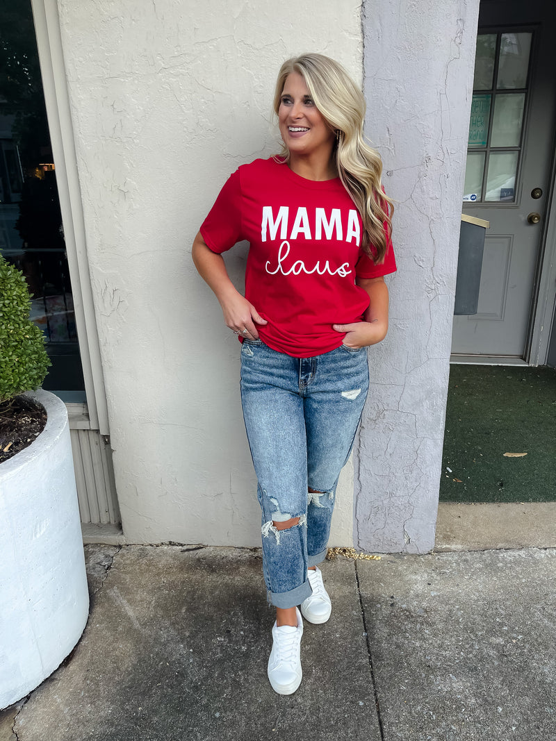 Mama Claus Graphic Tee (S-2XL)