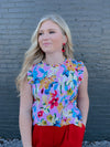 The Julianna Floral Top