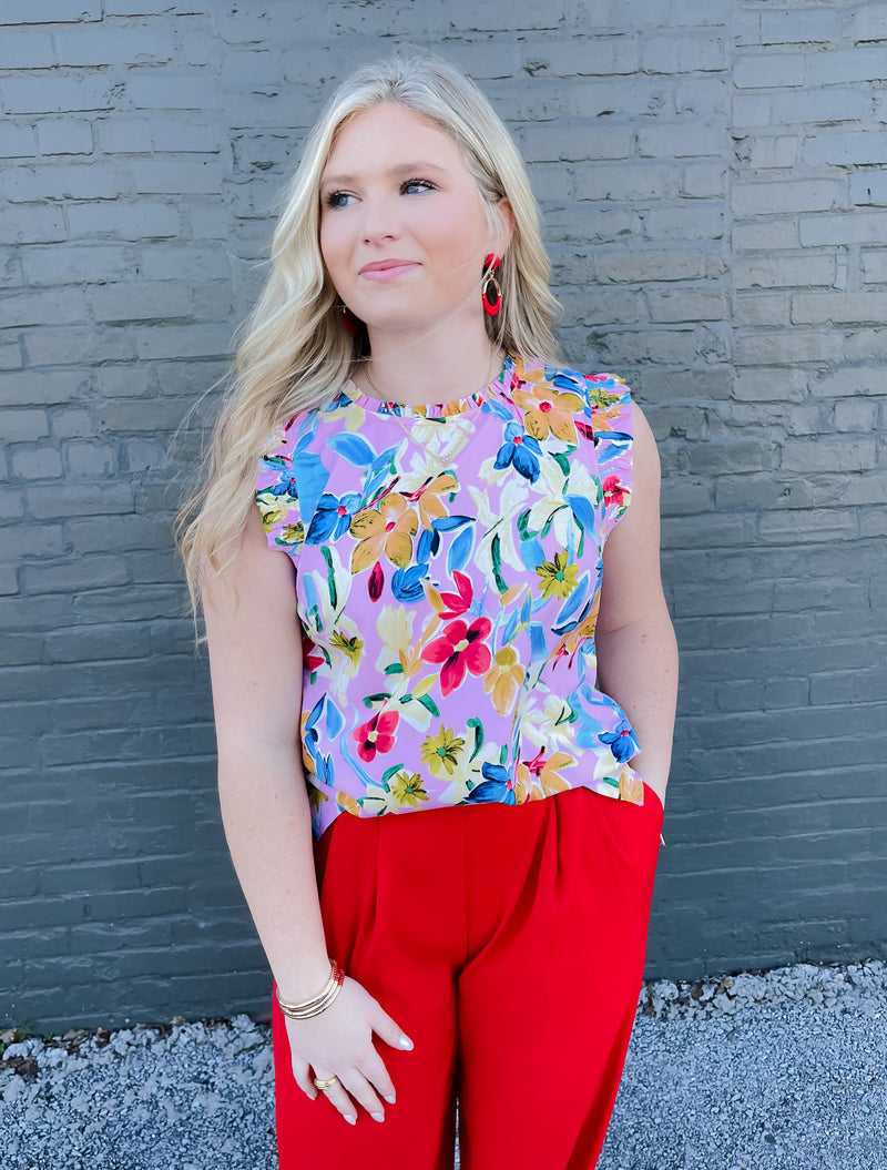 The Julianna Floral Top