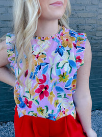 The Julianna Floral Top