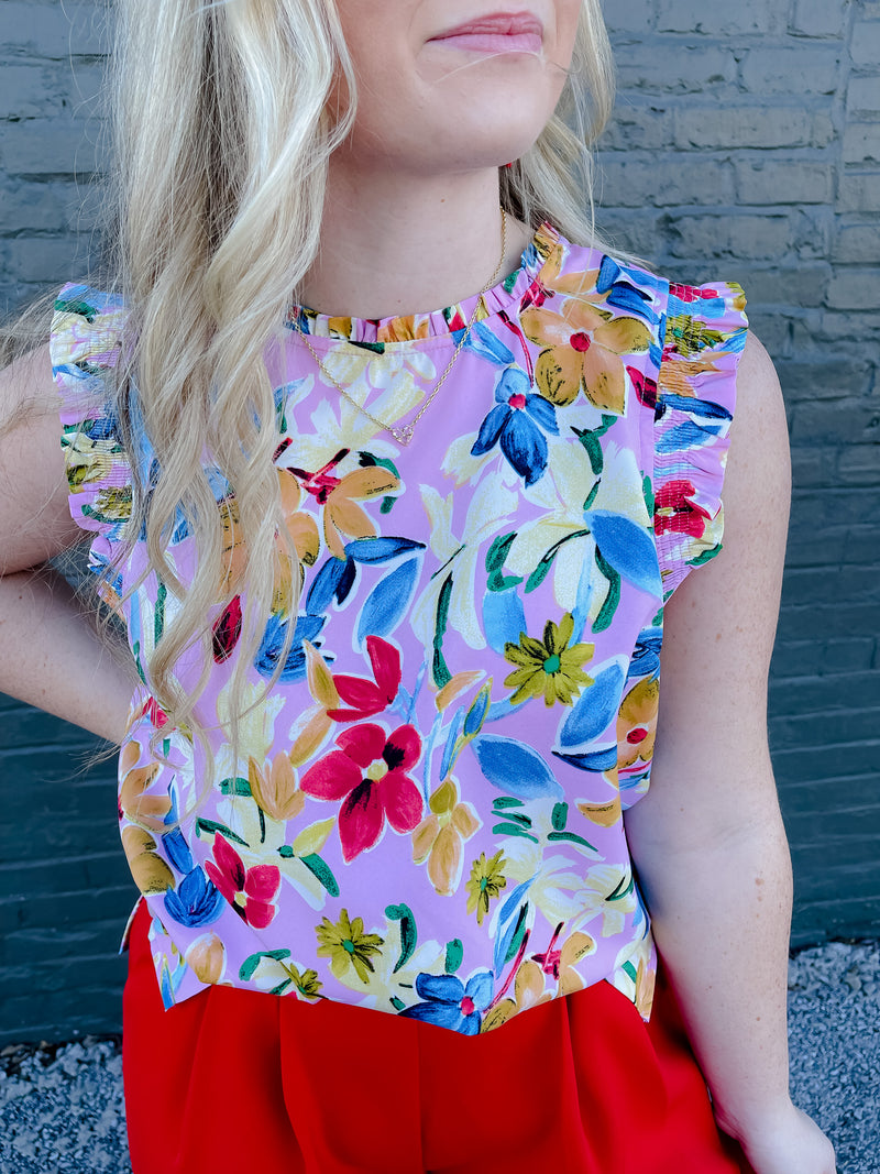 The Julianna Floral Top